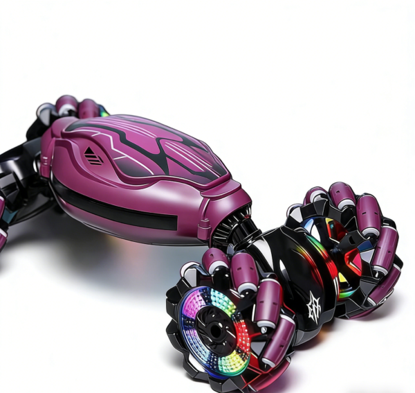 Dazzling wheeled tank