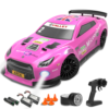 1:14 RC Car 4WD High-Speed Off-Road Racing Car with LED Lights, 2.4GHz Remote Control, Dual Battery
