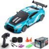 1:20 RC Car – High-Speed Remote Control Racing Car with LED Lights, 2.4GHz Control, Dual Battery