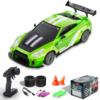 1:20 RC Car – High-Speed Remote Control Racing Car with LED Lights, 2.4GHz Control, Dual Battery